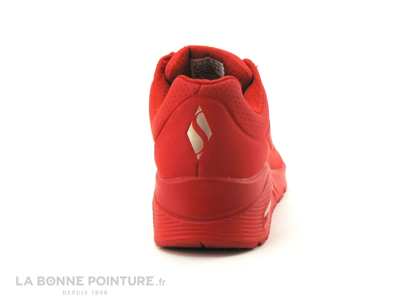 Skechers Uno Stand On Air Red 73690 Red - Basket Rouge - Image 4
