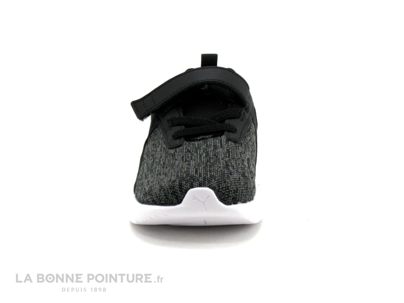 Puma COMET 2 Alt V - Basket Noire - Gris - Elastique Et Velcro - Image 2