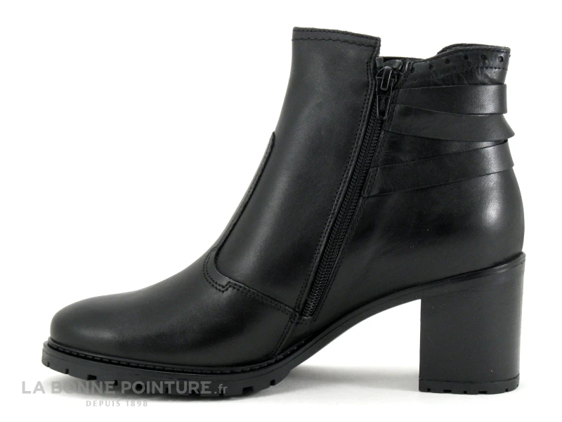 Shoelab PAMELA 4328 Noir - Boots Femme Talon Epais - Image 3