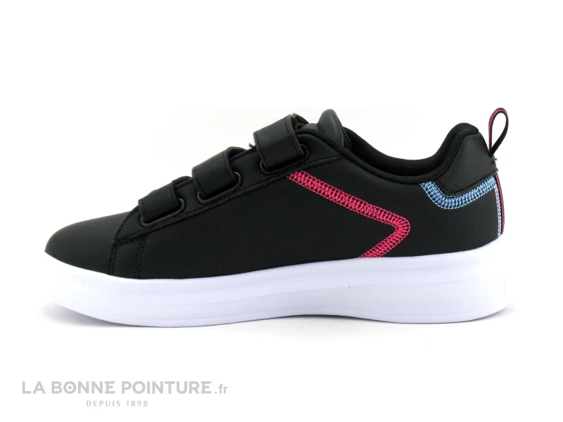 Champion ANGEL G GS Noir Rose Bleu - Sneakers Avec 3 Velcros - Image 3