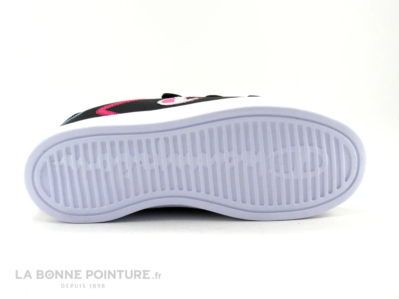 Champion ANGEL G PS Noir Rose Bleu - Basket Fille 3 Scratches - Image 7