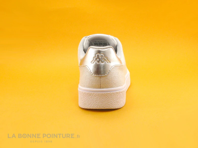 Kappa SAN REMO - White Grey Silver - 304ME60 - Sneakers Fille - Image 4