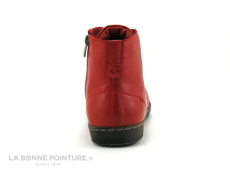 Andrea Conti 0341500-583 Chili - Chaussure Montante Rouge Fonce - Image 4