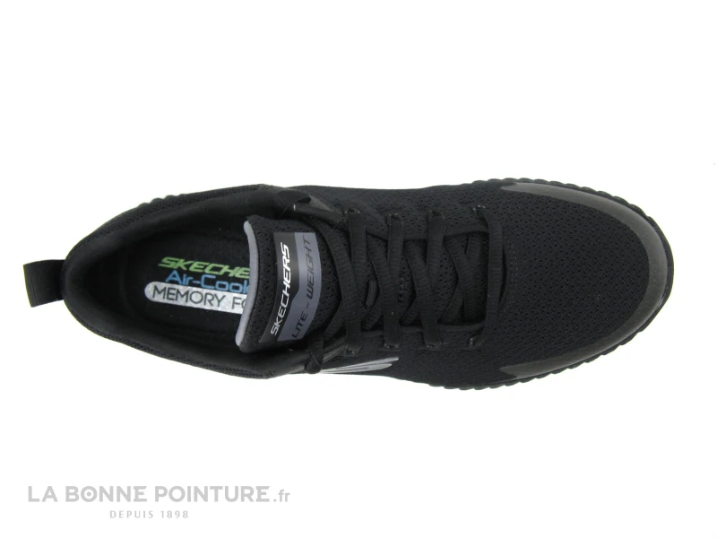 Skechers Elite Flex Prime Take Over 232212 - Basket Noire Homme - Image 6