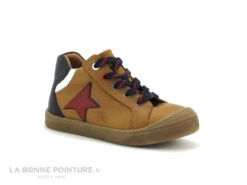 Bellamy BANKO Camel - Etoile Rouge - Chaussure Montante GARCON