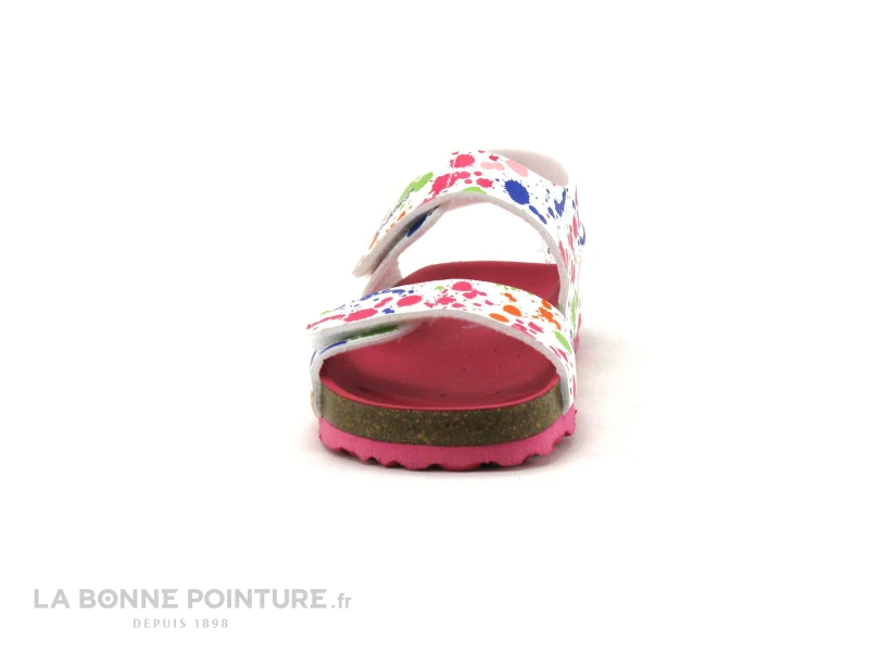 Kickers Summerkro Blanc Imprime Multicolore 785451 - Sandale - Image 2