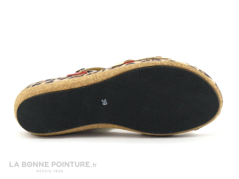 Pedi Girl YALORK Nude Rouge - Sandale Mode Et Confort Femme - Image 6