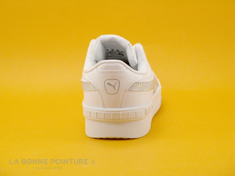 Puma JADA RAINBOW Blanc - Argent - Sneakers Blanches Fille - Image 4