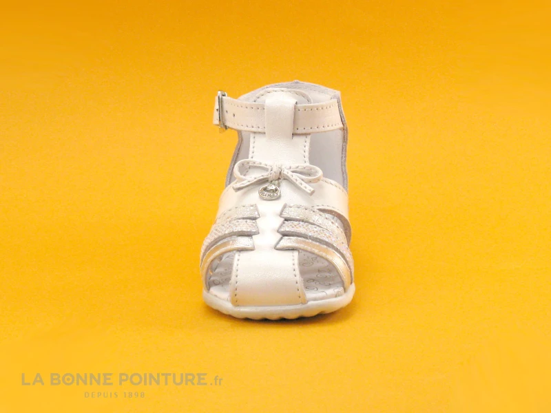 Bopy ZIBEL Blanc - Sandale Montante Fille - BEBE - Image 2