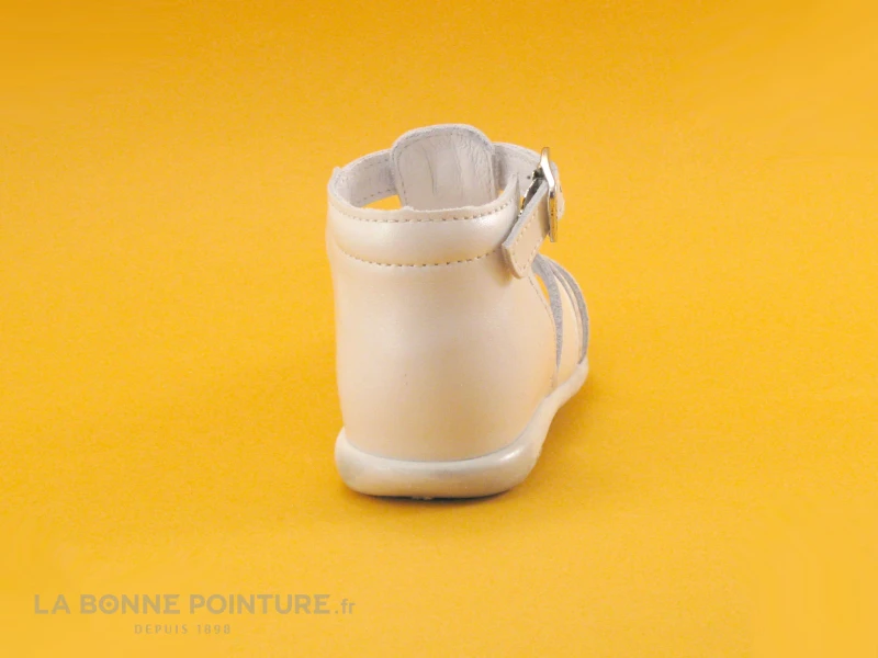 Bopy ZIBEL Blanc - Sandale Montante Fille - BEBE - Image 4