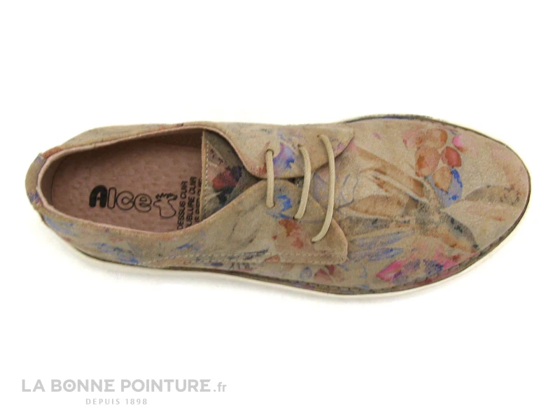 Alce Shoes 9538 Beige - Chaussure Basse Femme - Image 6