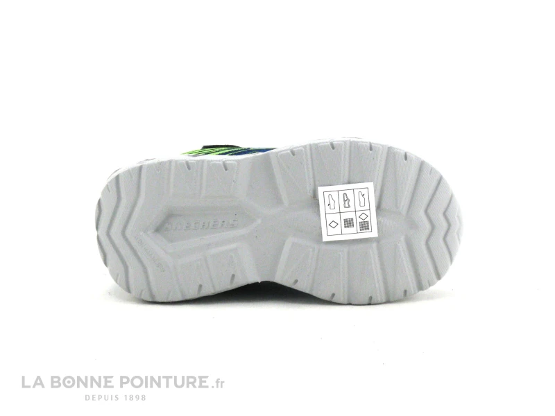 Skechers - 401503N - Magna Lights MAVER - Bleu - Basket GARCON - Image 7