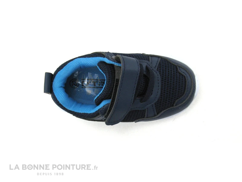 DT New York B310533 - Basket BEBE Bleu Marine - Interieur Turquoise - Image 3