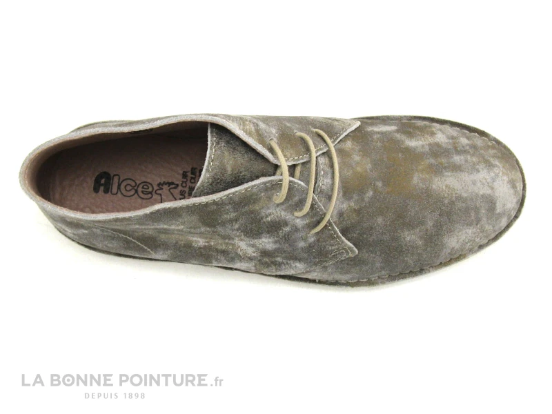 Alce Shoes 103 - Beige - Chaussure Montante Femme - Image 6