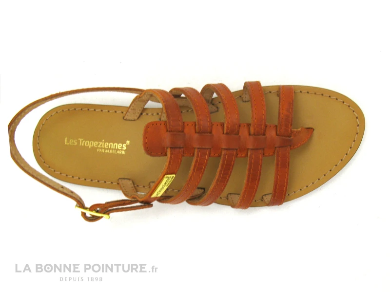 Tropeziennes HERILO 23245 Red - Sandale Cuir Orange - Image 6