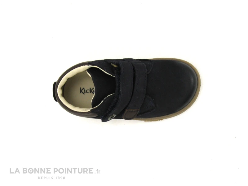 Kickers TACKEASY Marine 571983-10 - Chaussure BEBE 2 Velcros - Image 6