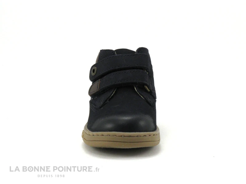 Kickers TACKEASY Marine 571983-10 - Chaussure BEBE 2 Velcros - Image 2