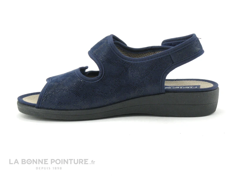 Neles ROPICA Marine - Pantoufle Femme Ouverture Totale - Image 2