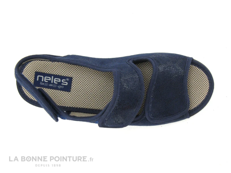 Neles ROPICA Marine - Pantoufle Femme Ouverture Totale - Image 4