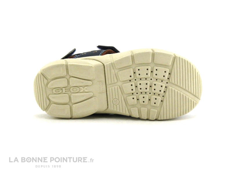 Geox FLEXYPER J929DD - Bleu Marine Rouge - Nu-pieds GARCON - Image 7