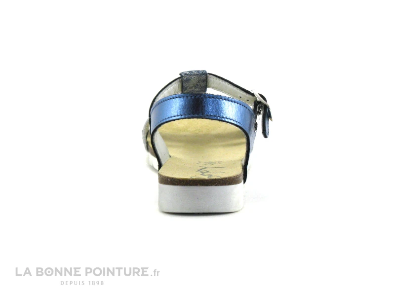 Bopy EPONA - Marine - Argent - Sandale Fille - Image 4