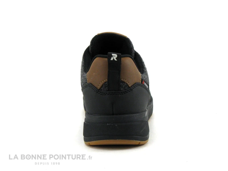 Rieker Revolution 07005-00 - Basket De Ville Homme Noire Et Marron - Image 4