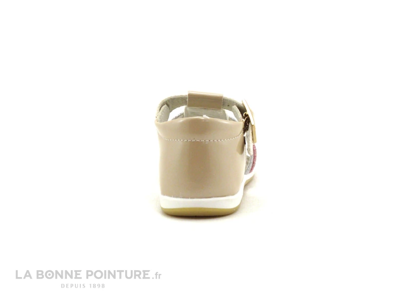 MKids MEDOR Beige - Rose Argent Or Paillete - Sandale - Image 4