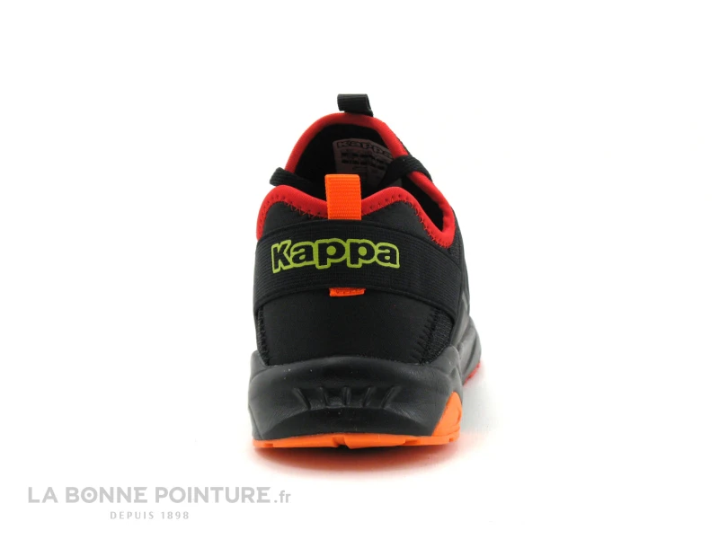 Kappa San Diego Lace 3117LSW Black Orange - Basket Sport Juniors - Image 3