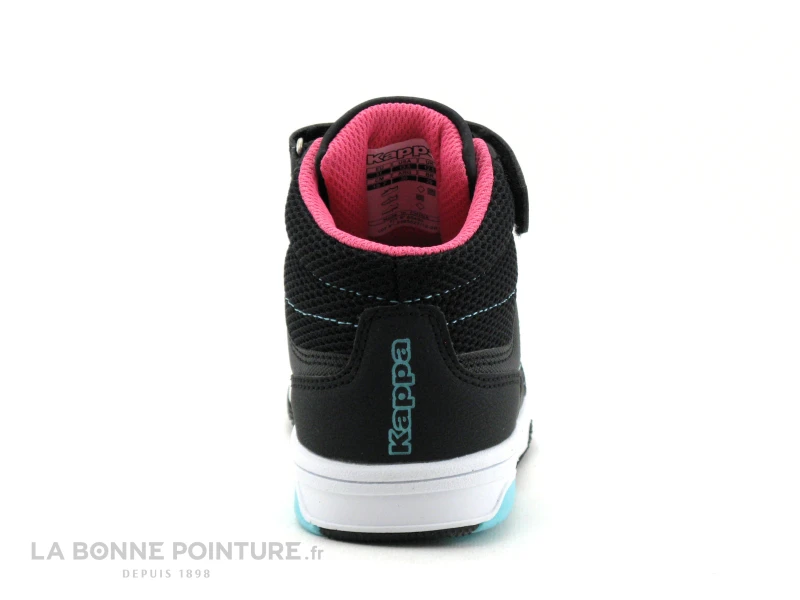 Kappa KASH Black Azur 3112XSW - Basket Montante GARCON - Image 4