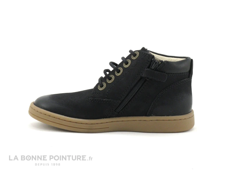 Kickers TACKLAND Noir 537938 - Chaussure Semi Montante GARCON - Image 4