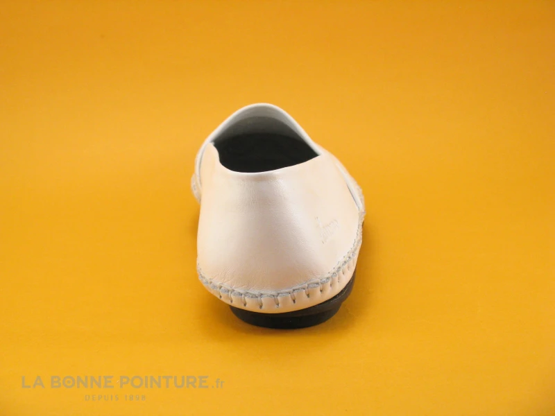 Dingo 339 Blanc - Mocassin Souple Homme - Image 4