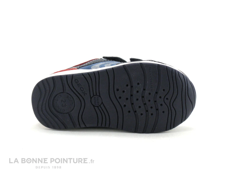 Geox RISHON - B150RB - Navy - Dk Red - Basket BEBE 2 Scratches - Image 7