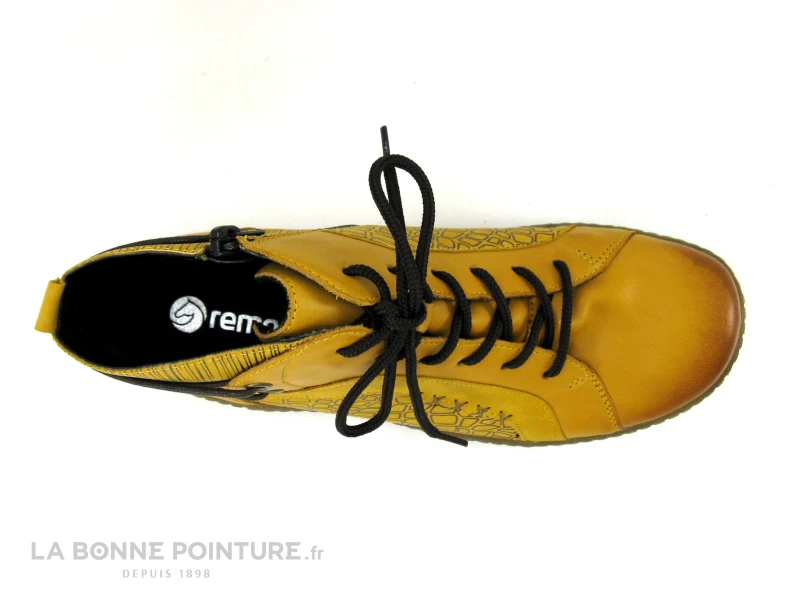 Remonte R1499-68 Jaune - Chaussure Montante Femme - Image 6