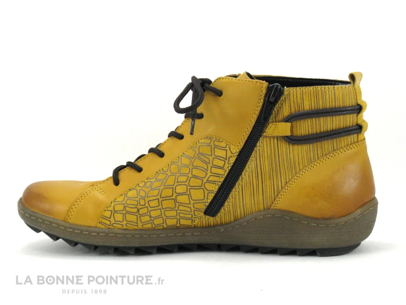 Remonte R1499-68 Jaune - Chaussure Montante Femme - Image 3