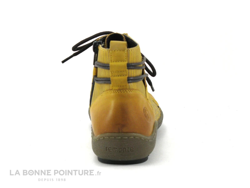 Remonte R1499-68 Jaune - Chaussure Montante Femme - Image 5
