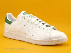 Adidas STAN SMITH M20324 White Green - Basket Homme Blanc-vert