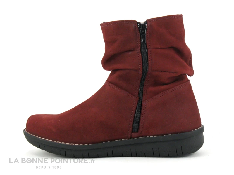 Jungla 7559 Reims Vino - Bottine Bordeaux Femme - Image 3