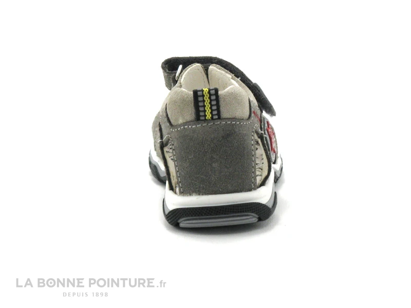 Bopy BERIF Gris Sandale Velcro BEBE - Image 4