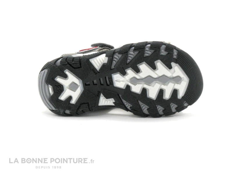 Bopy BERIF Gris Sandale Velcro BEBE - Image 7
