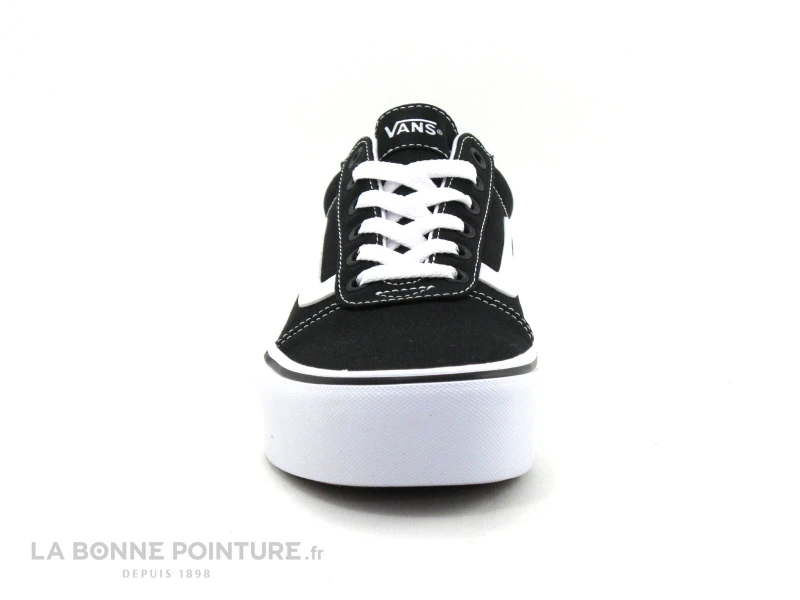 Vans WARD PLATFORM Black White - VN0A3TLC1871 - Basket Plateforme - Image 2