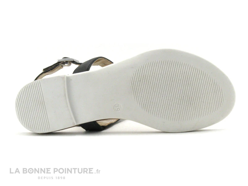 Com Un Point ADESCOLIER Noir - Sandale Entre-doigts - Image 7