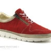 Pedi Girl COTY Fumo Rosso - Basket Confort Femme Rouge