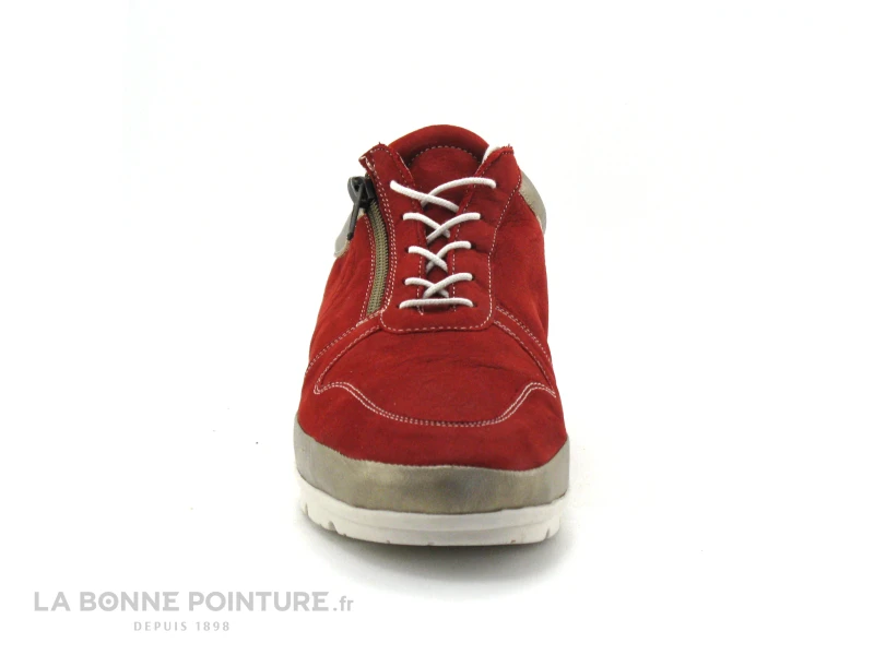 Pedi Girl COTY Fumo Rosso - Basket Confort Femme Rouge - Image 2