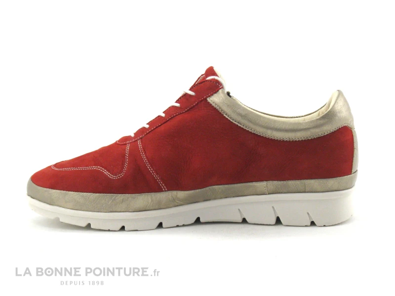 Pedi Girl COTY Fumo Rosso - Basket Confort Femme Rouge - Image 3