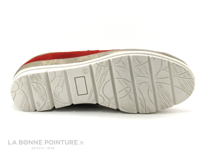 Pedi Girl COTY Fumo Rosso - Basket Confort Femme Rouge - Image 7