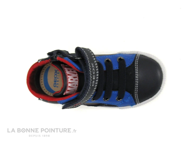 Geox Basket Spiderman B26A7C Kilwi - Navy Royal - Sneakers GARCON - Image 6