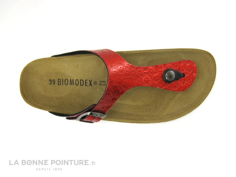 Biomodex 1830 Rouge - Tong Femme - Image 6