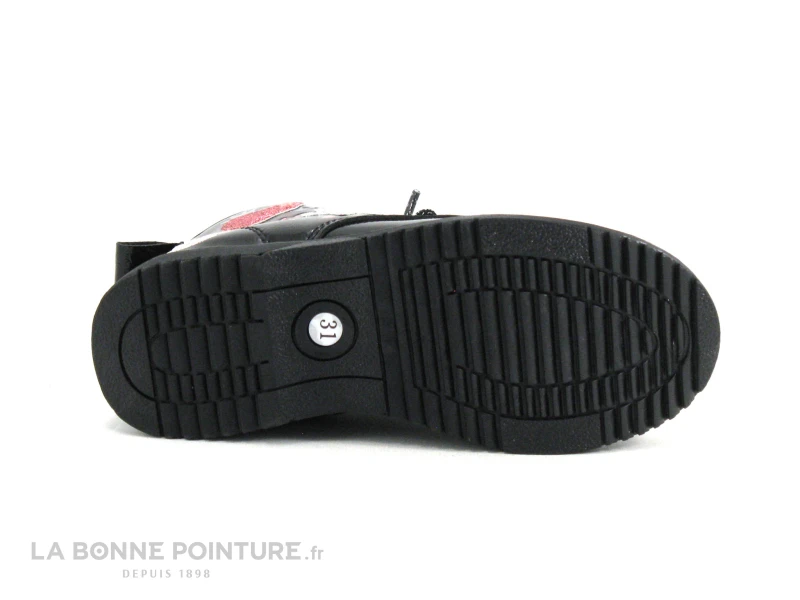 Dockers 49PS702 670 Noir - Graffitis - Boots Mode Fillette - Image 7