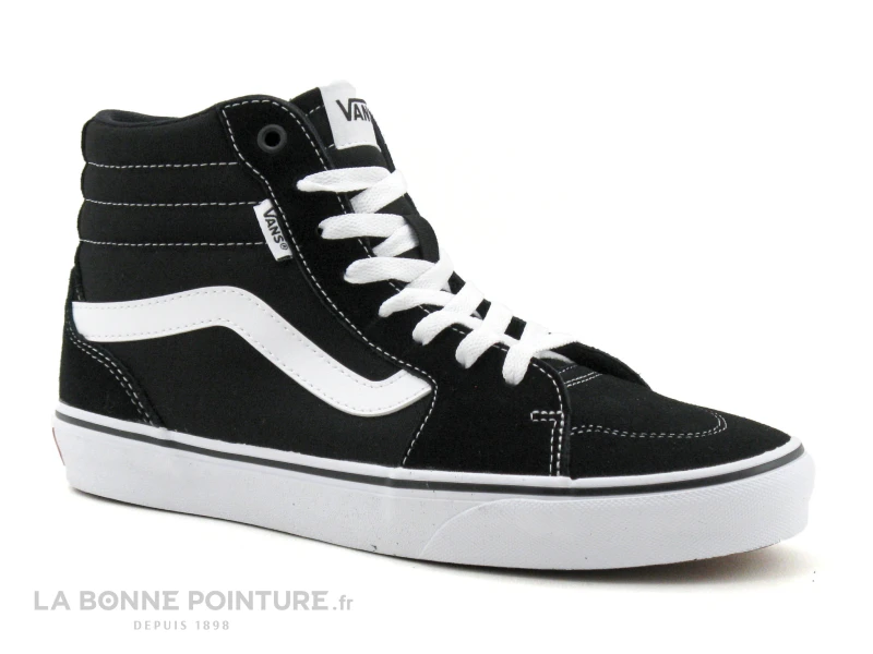 Vans FILMORE Hi - Suede Canvas - Basket Montante Noire