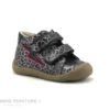 Bopy JEFAVEL Rose Leopard - Chaussure Montante Fille BEBE